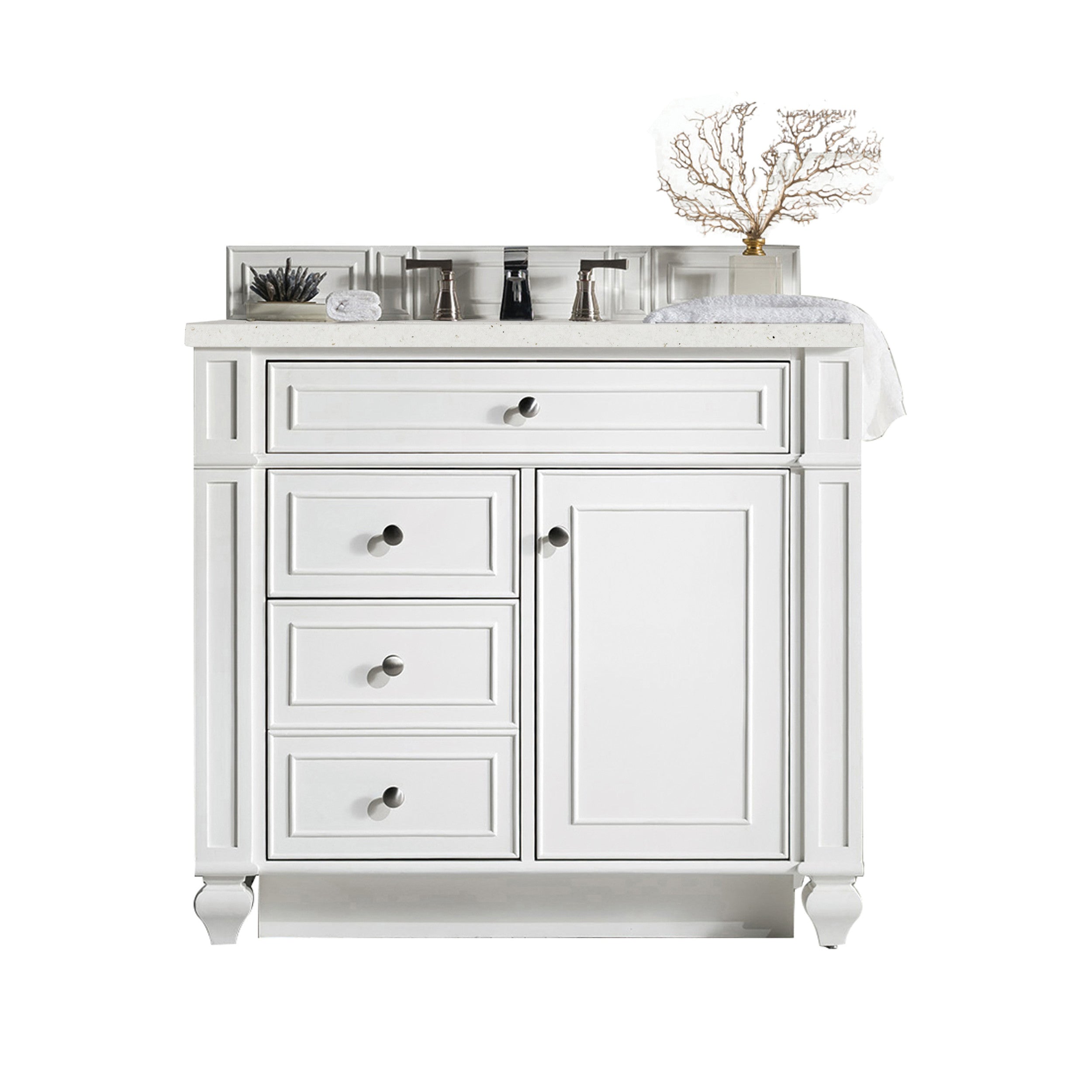 Bright White / Lime Delight - 3 Faucet Holes