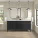 Carbon Oak / Eternal Jasmine Pearl - 3 Faucet Holes