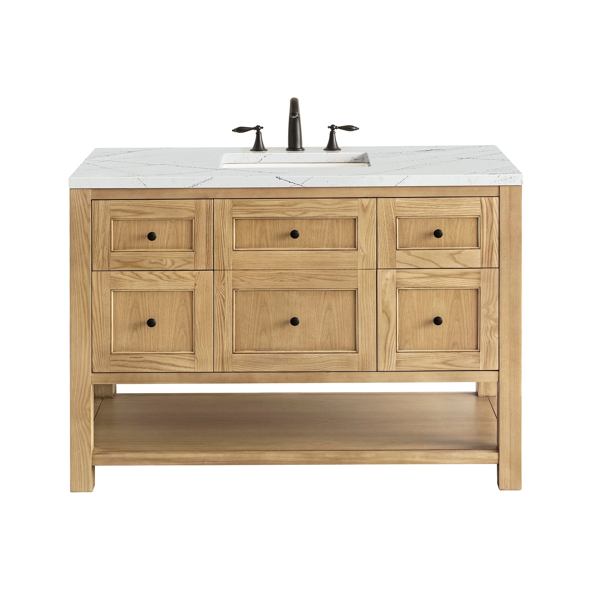 Light Natural Oak / Ethereal Noctis - 3 Faucet Holes