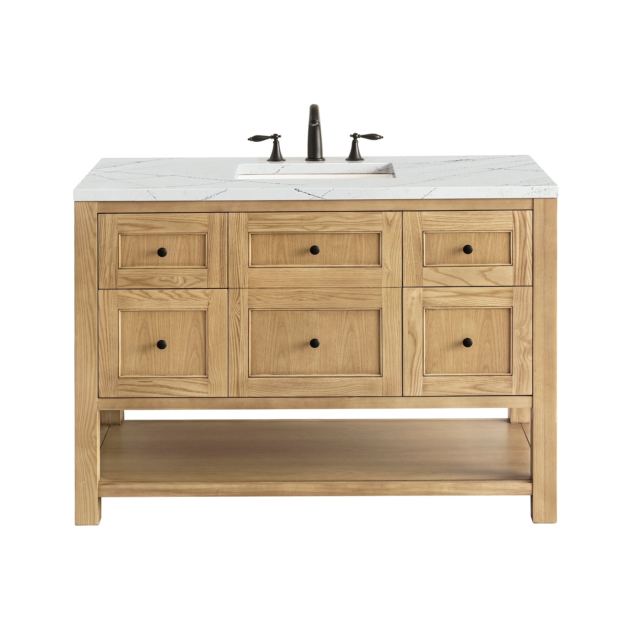 Light Natural Oak / Ethereal Noctis - 3 Faucet Holes
