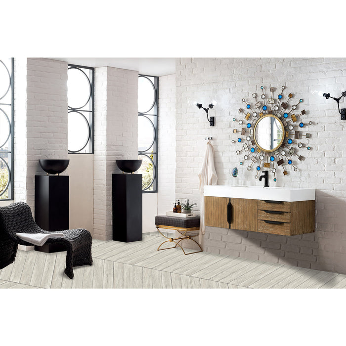 Latte Oak / Matte Black / Glossy White - 1 Faucet Hole