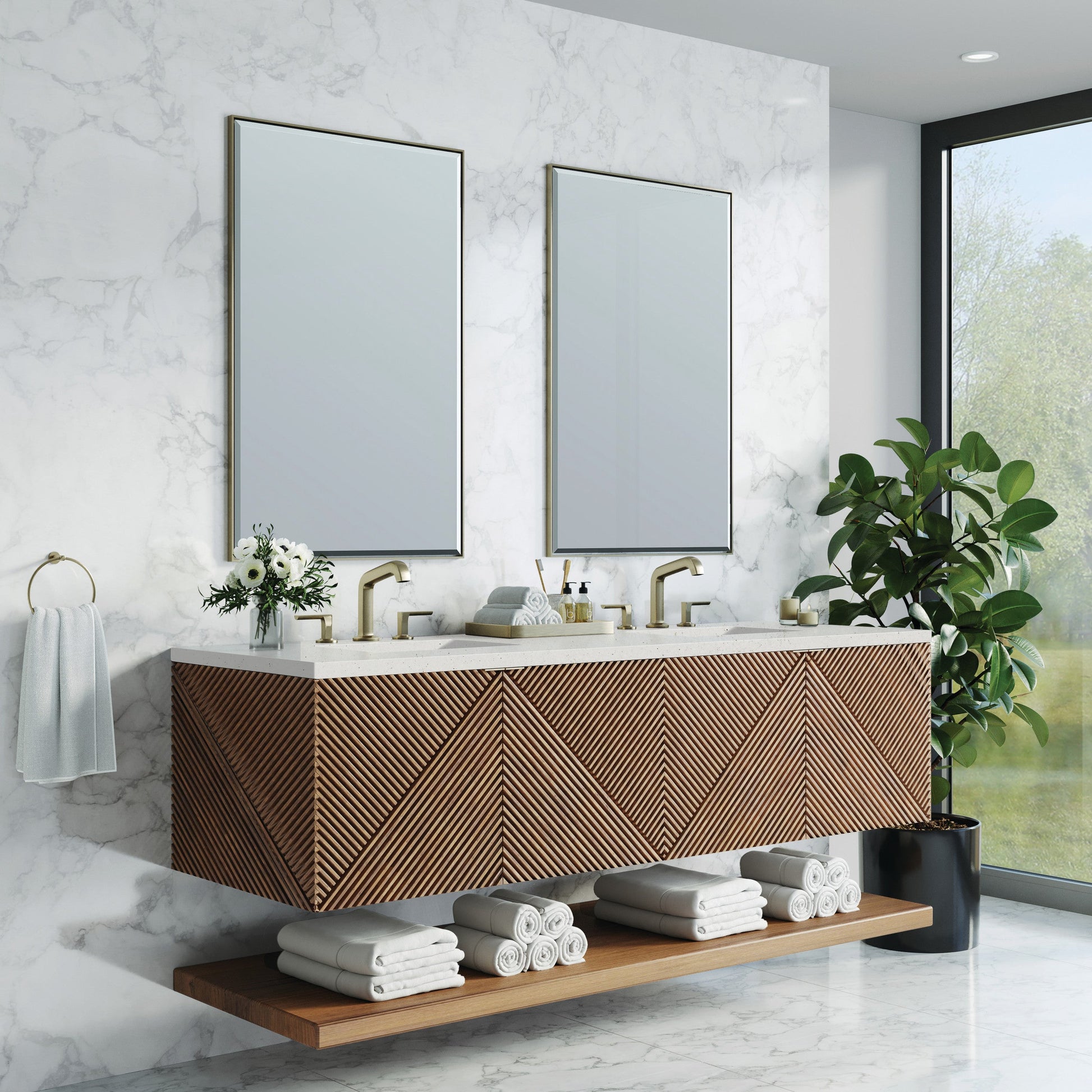 Chestnut / Lime Delight - 3 Faucet Holes