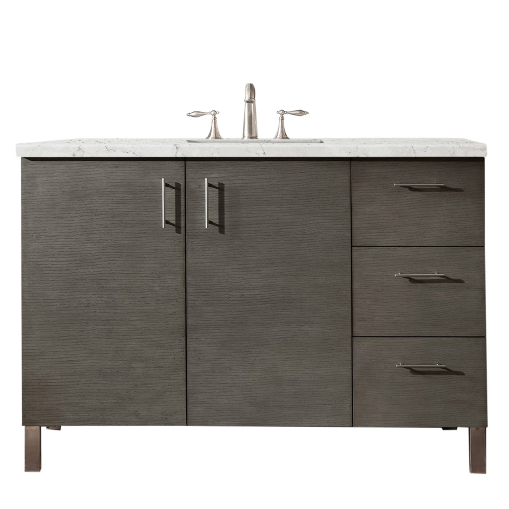 Silver Oak / Eternal Jasmine Pearl - 3 Faucet Holes