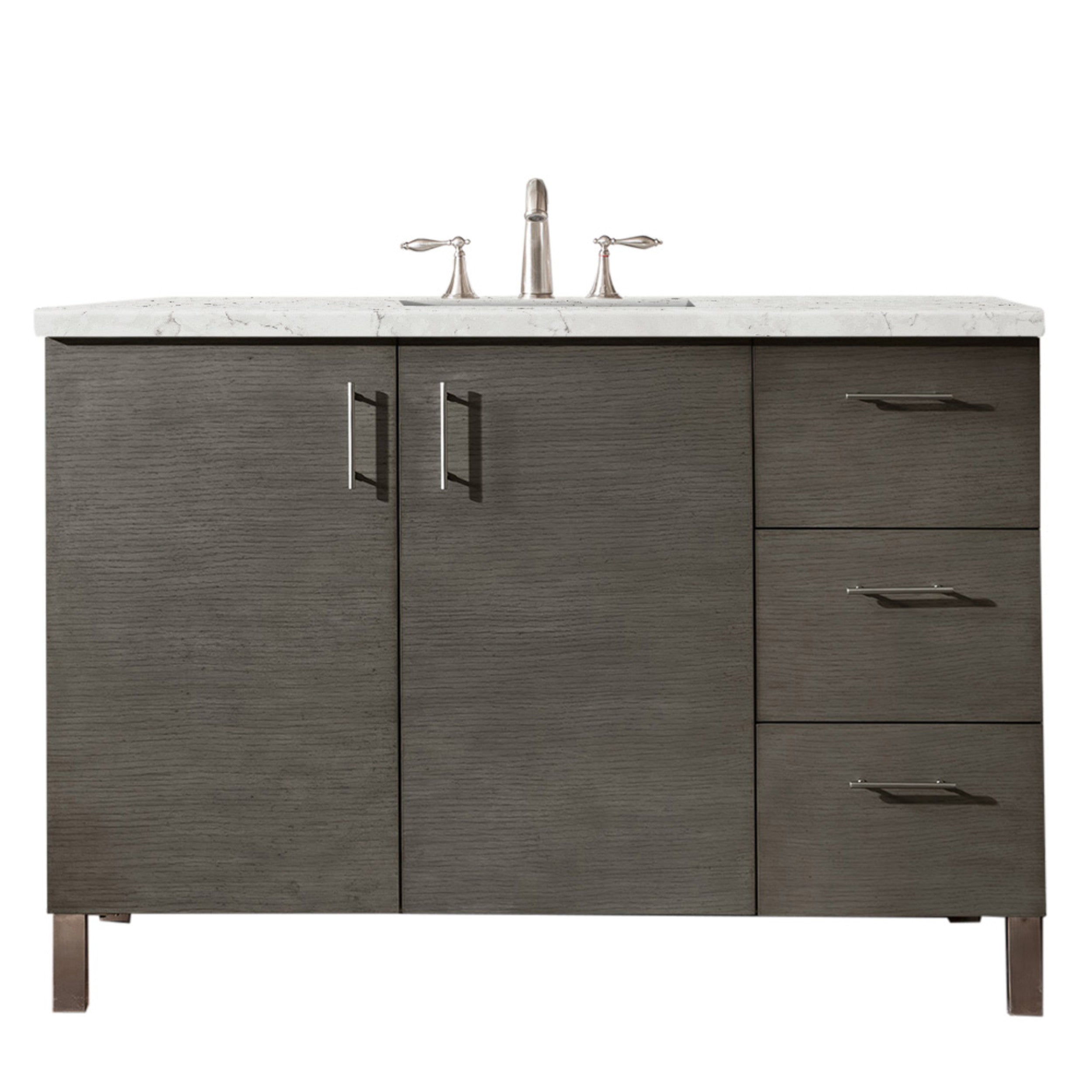 Silver Oak / Eternal Jasmine Pearl - 3 Faucet Holes