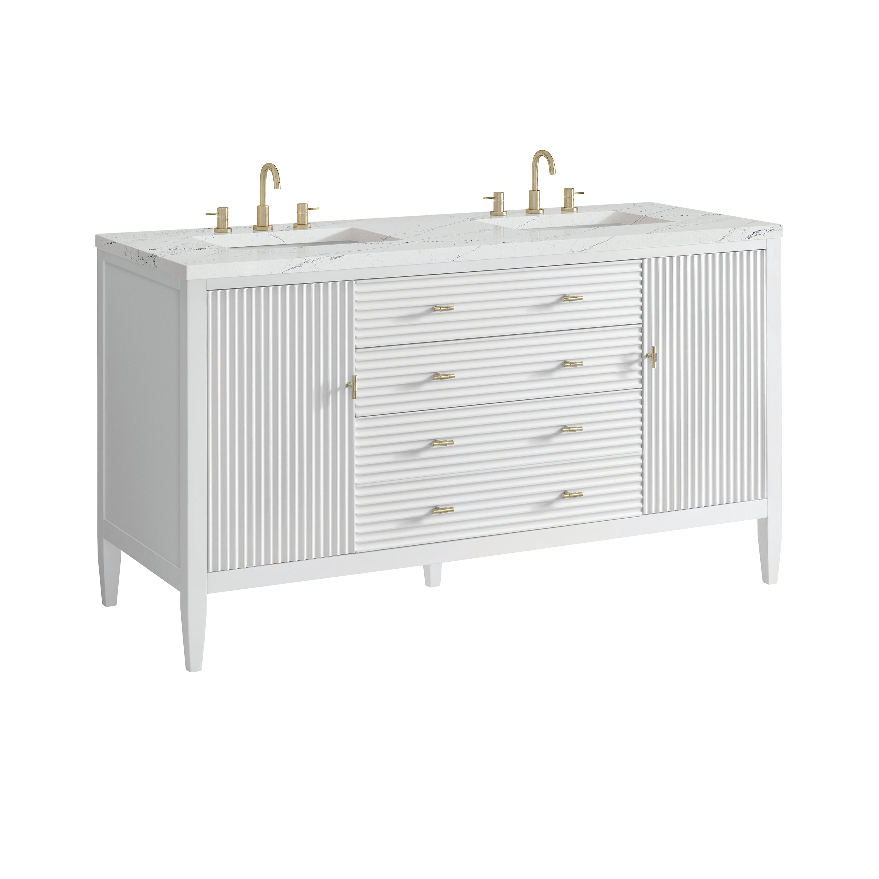 Bright White / Ethereal Noctis - 3 Faucet Holes