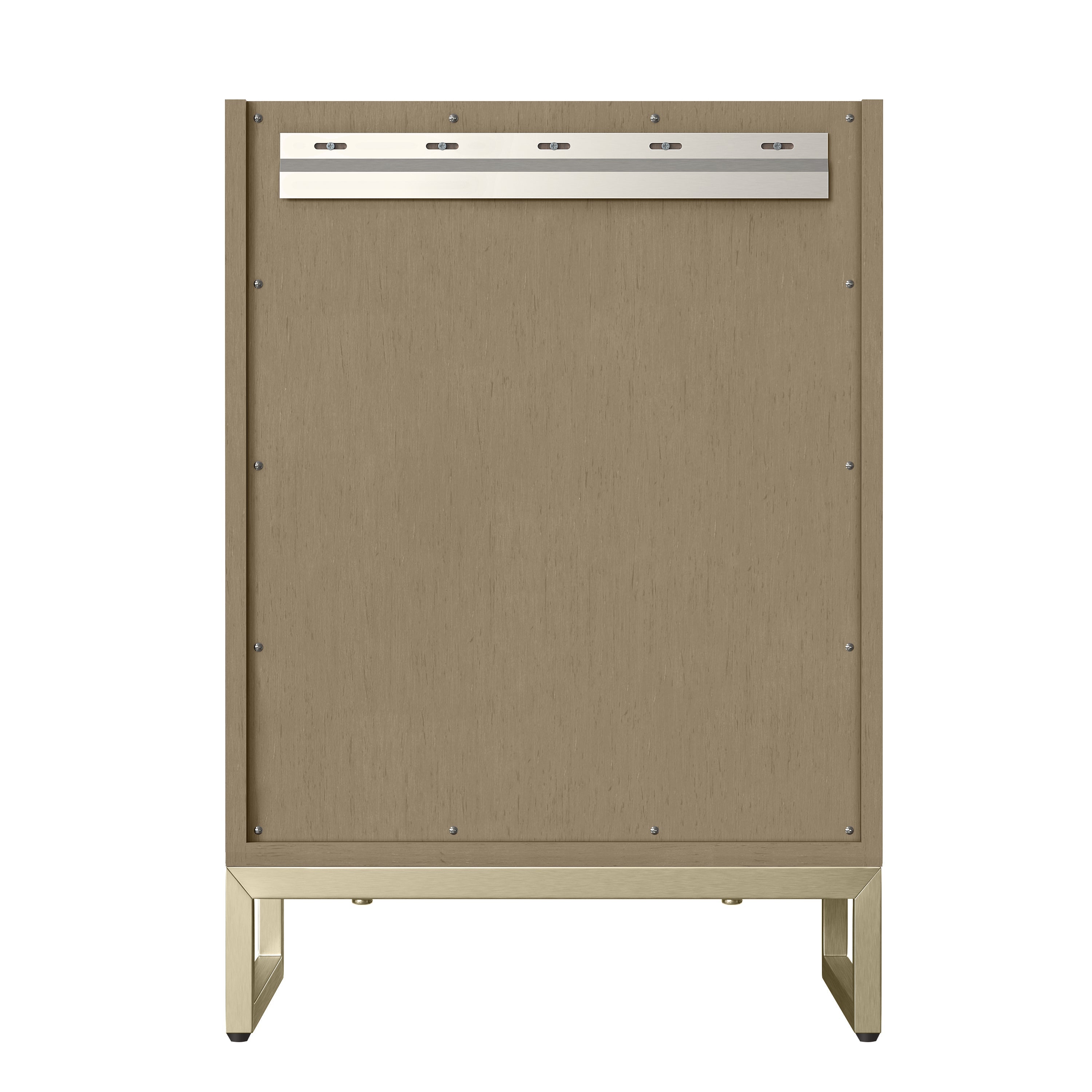Walnut Whisper / Champagne Brass