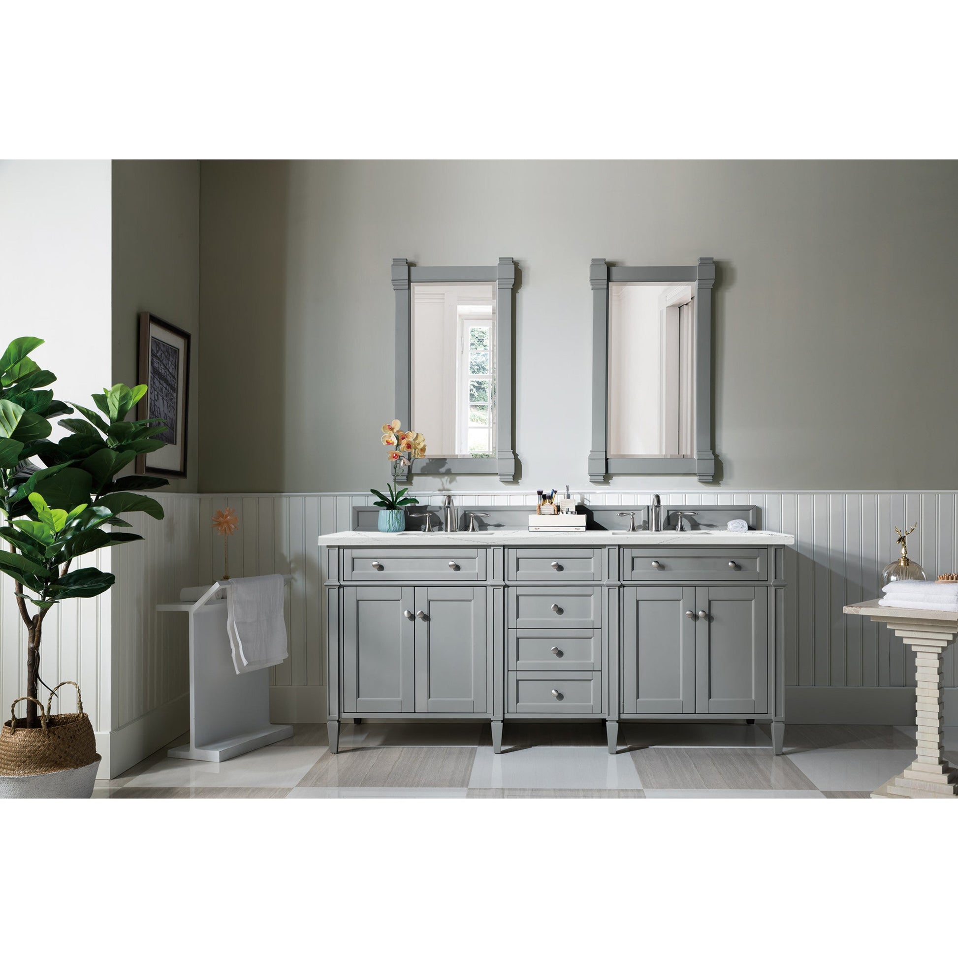 Urban Gray / Ethereal Noctis - 3 Faucet Holes
