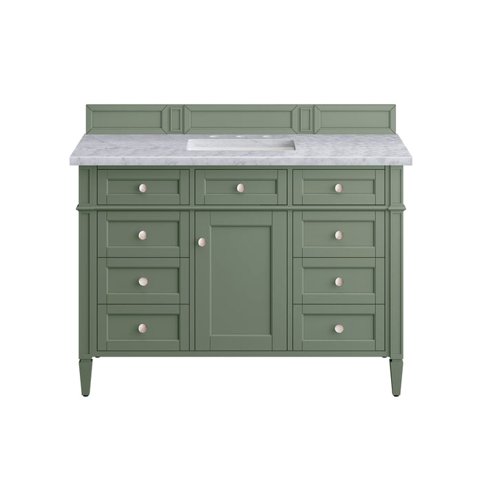 Smokey Celadon / Carrara White - 3 Faucet Holes
