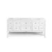 Bright White / White Zeus - 3 Faucet Holes