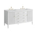Bright White / Arctic Fall - 3 Faucet Holes