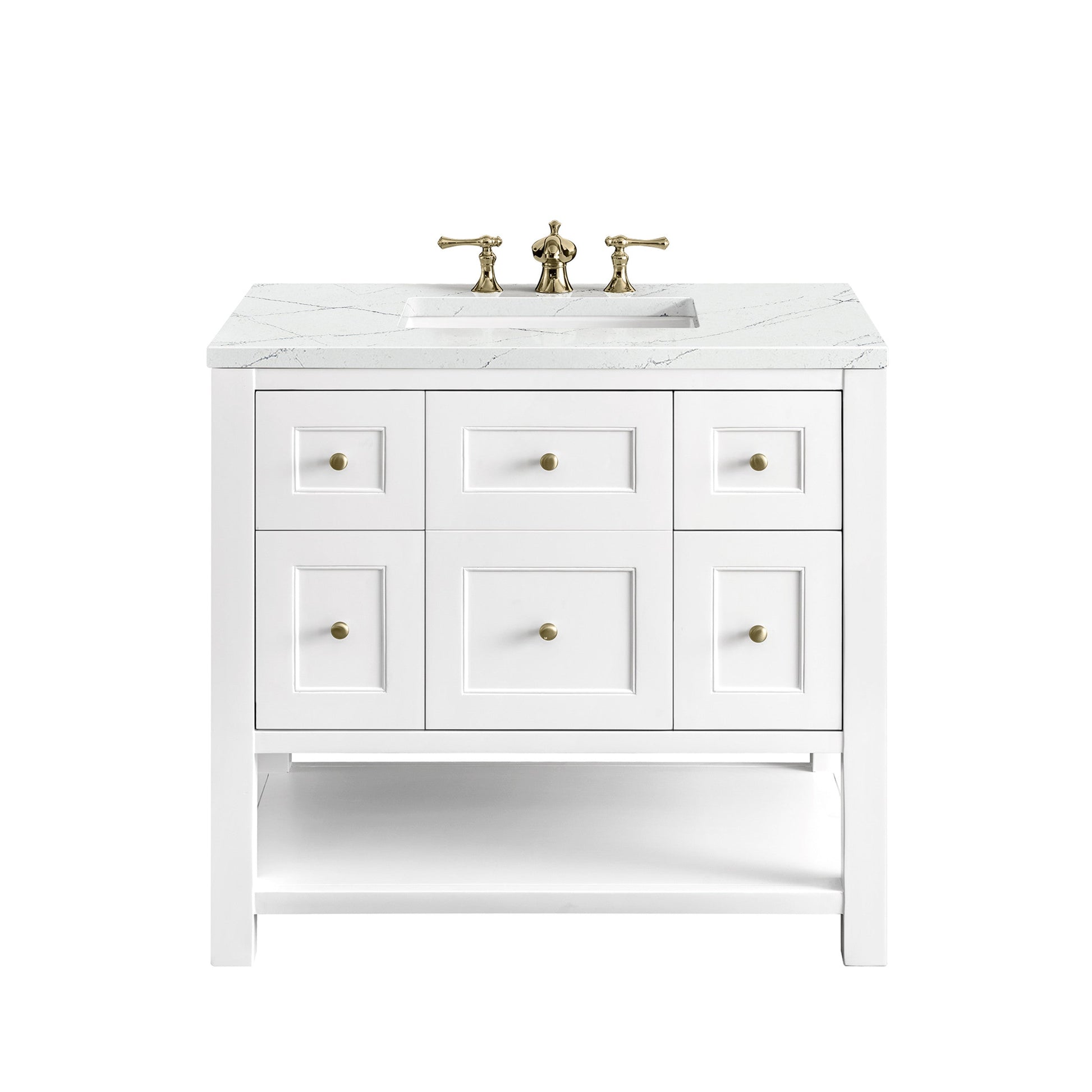Bright White / Ethereal Noctis - 3 Faucet Holes