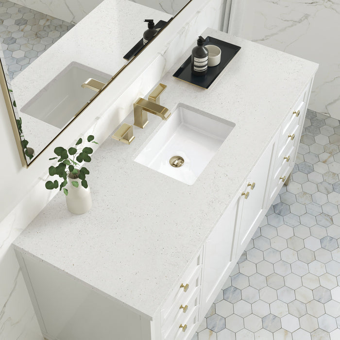 Glossy White / Lime Delight - 3 Faucet Holes
