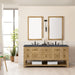 Light Natural Oak / Charcoal Soapstone - 3 Faucet Holes