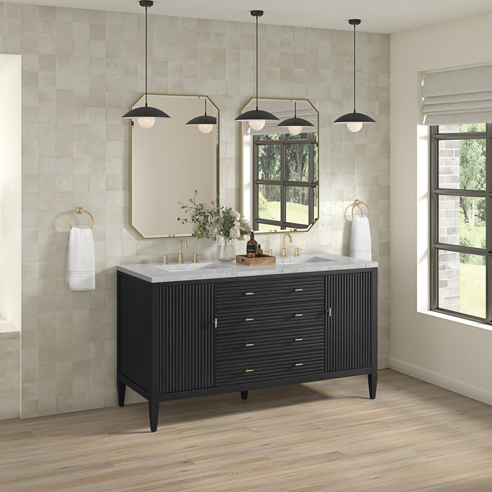 Carbon Oak / Eternal Jasmine Pearl - 3 Faucet Holes