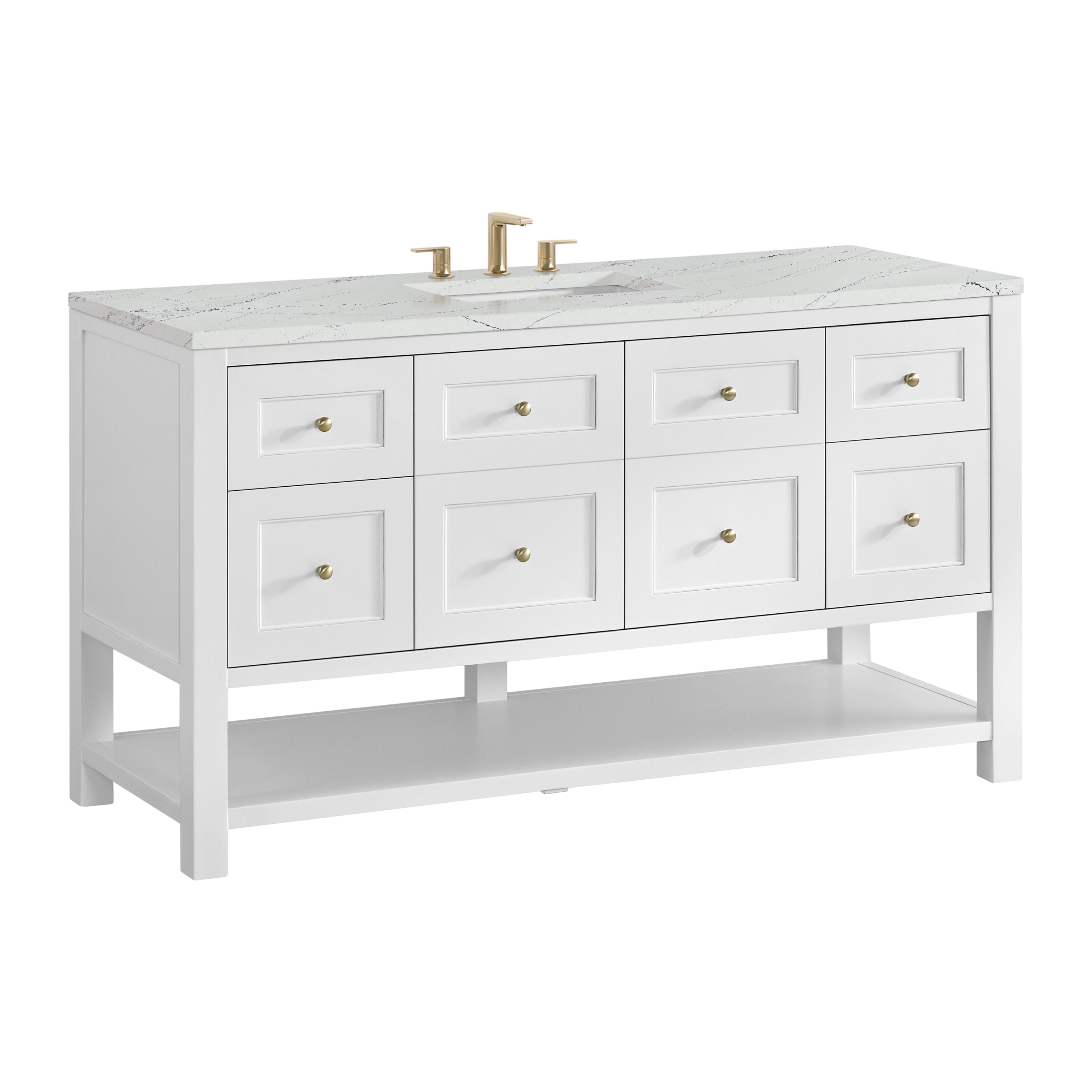Bright White / Ethereal Noctis - 3 Faucet Holes