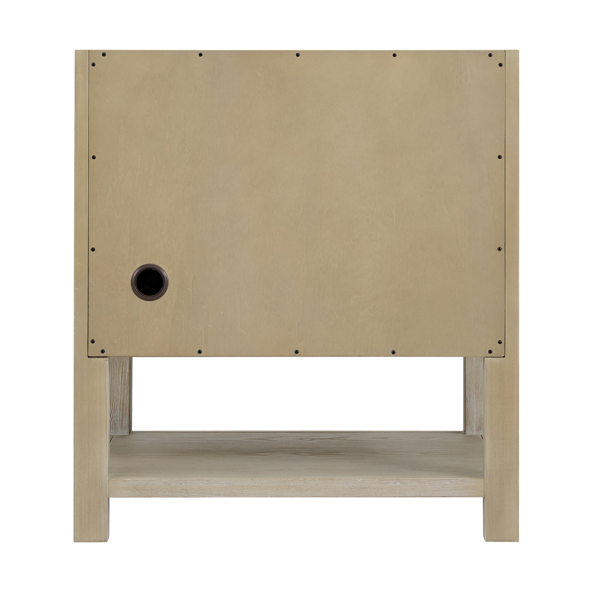 Whitewashed Oak / Victorian Silver - 3 Faucet Holes