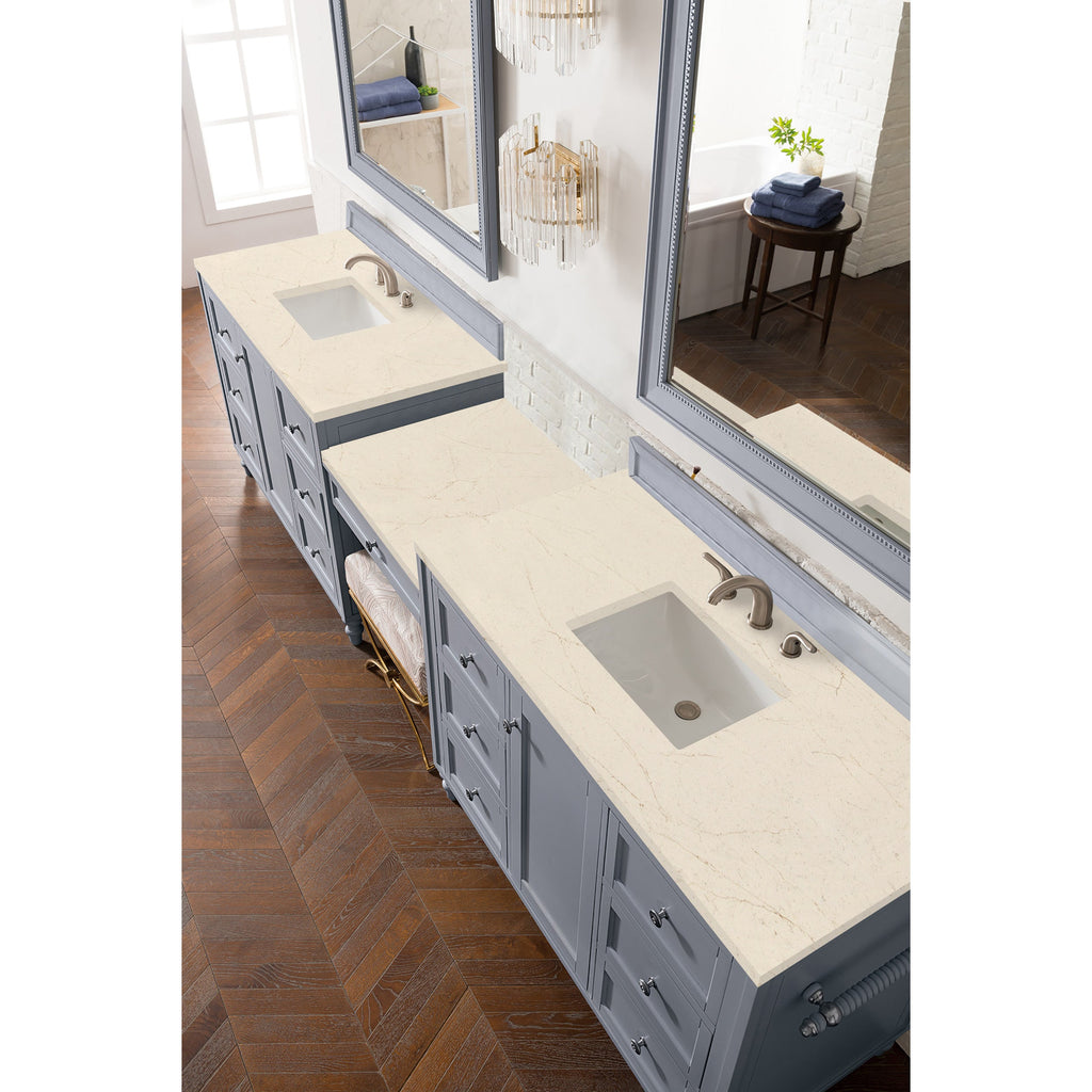Silver Gray / Eternal Marfil - 3 Faucet Holes
