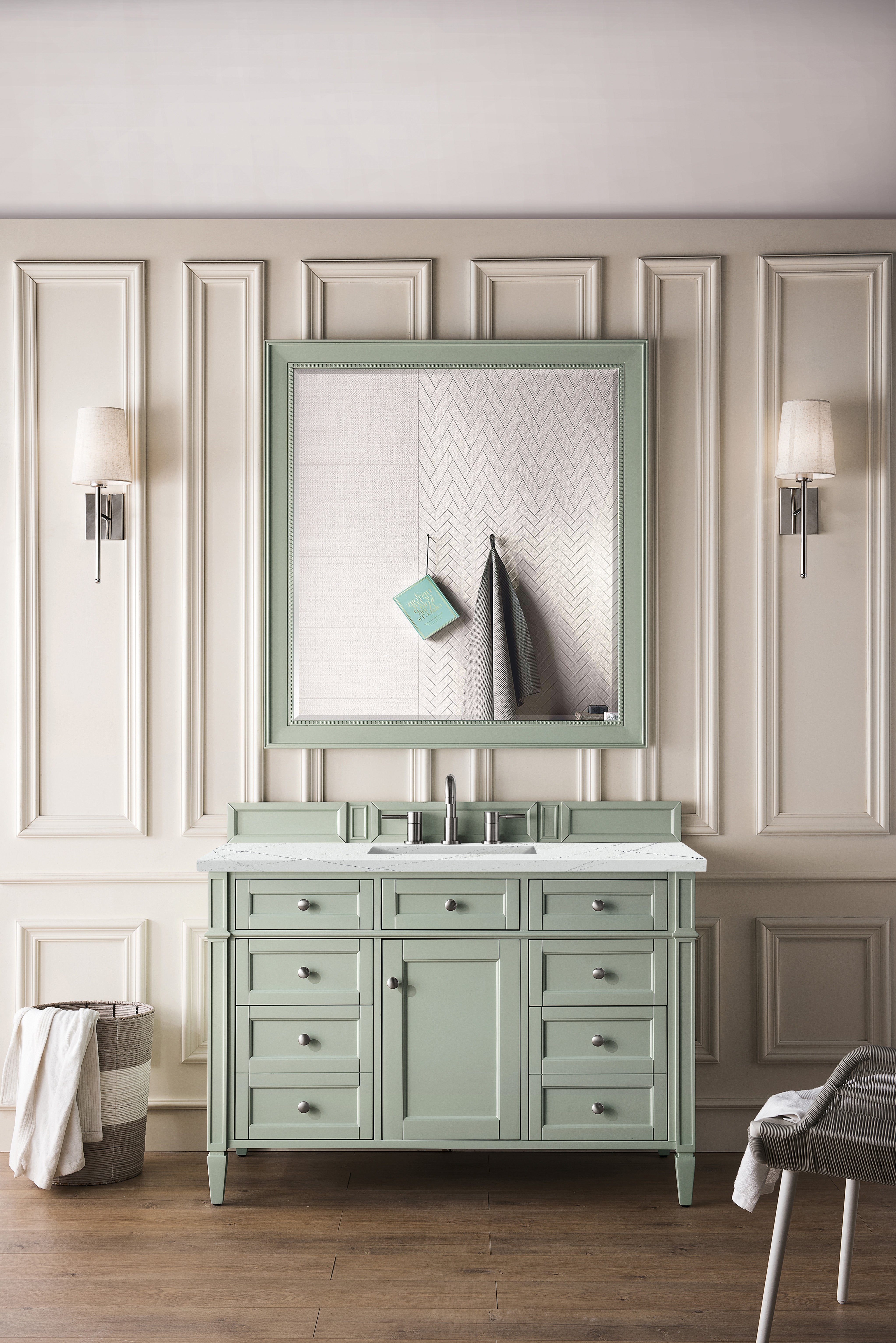 Sage Green / Ethereal Noctis - 3 Faucet Holes