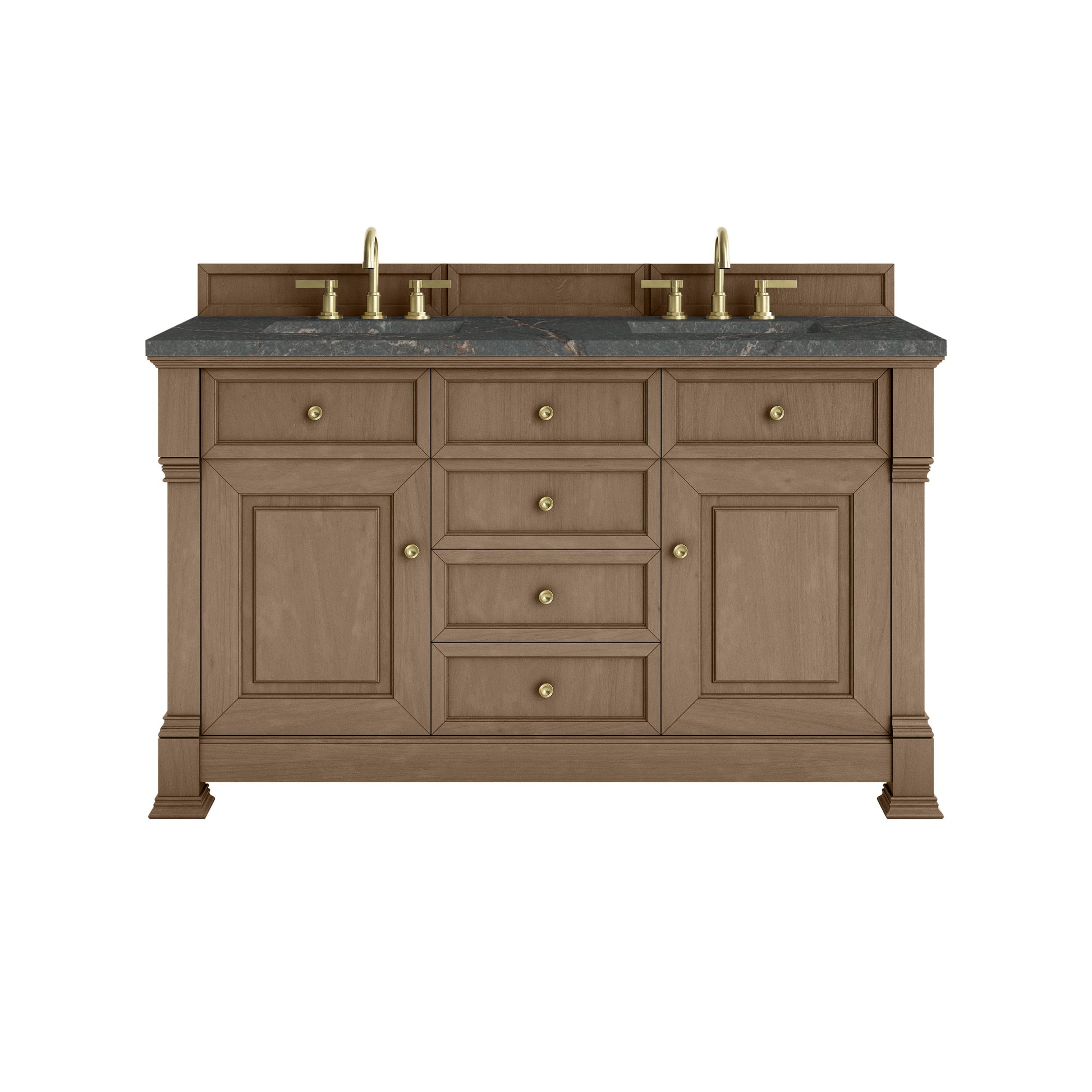 Pecan / Parisien Bleu - 3 Faucet Holes