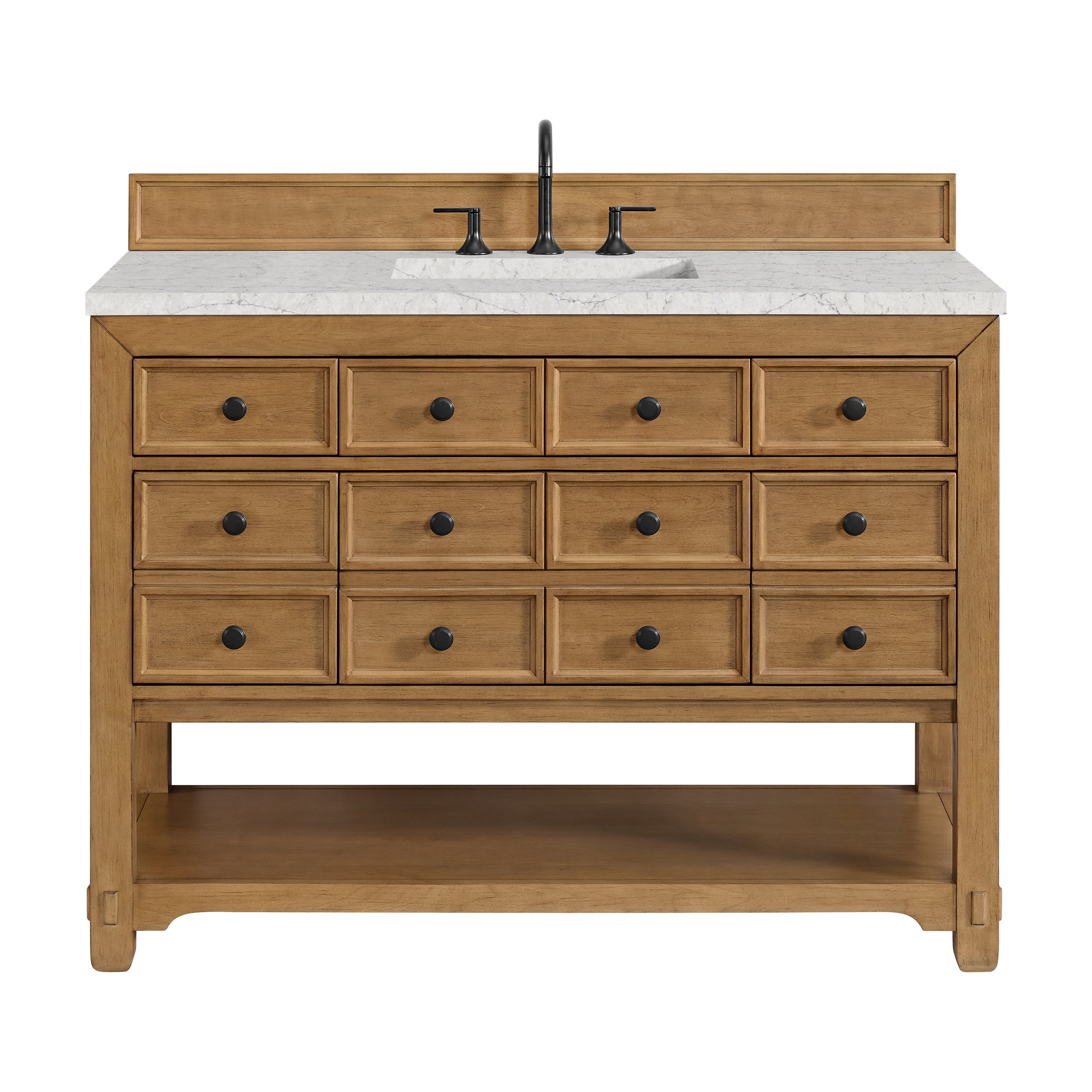 Amber Birch / Eternal Jasmine Pearl - 3 Faucet Holes