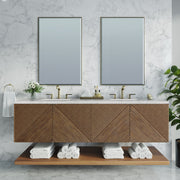 Chestnut / Eternal Jasmine Pearl - 3 Faucet Holes