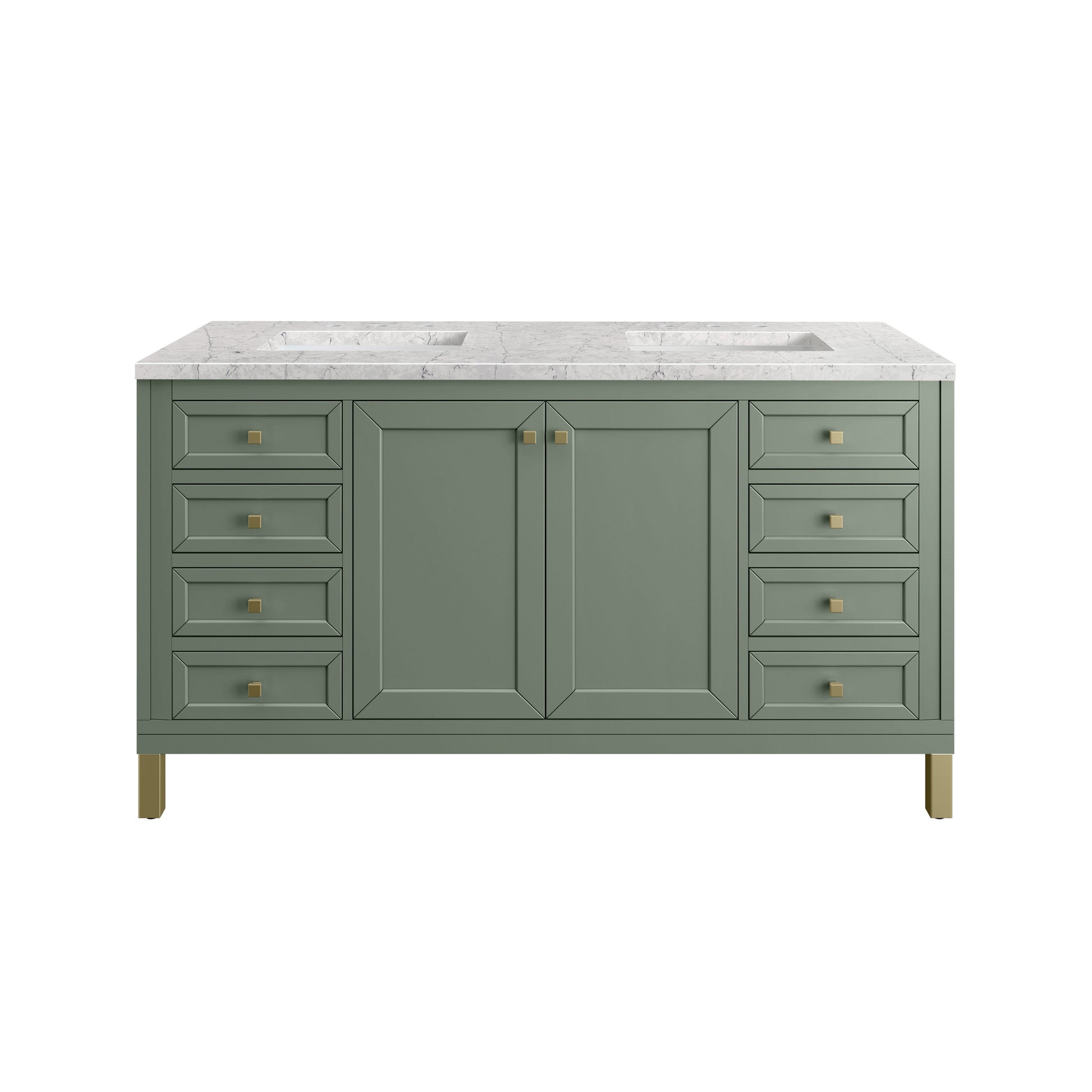 Smokey Celadon / Eternal Jasmine Pearl - 3 Faucet Holes