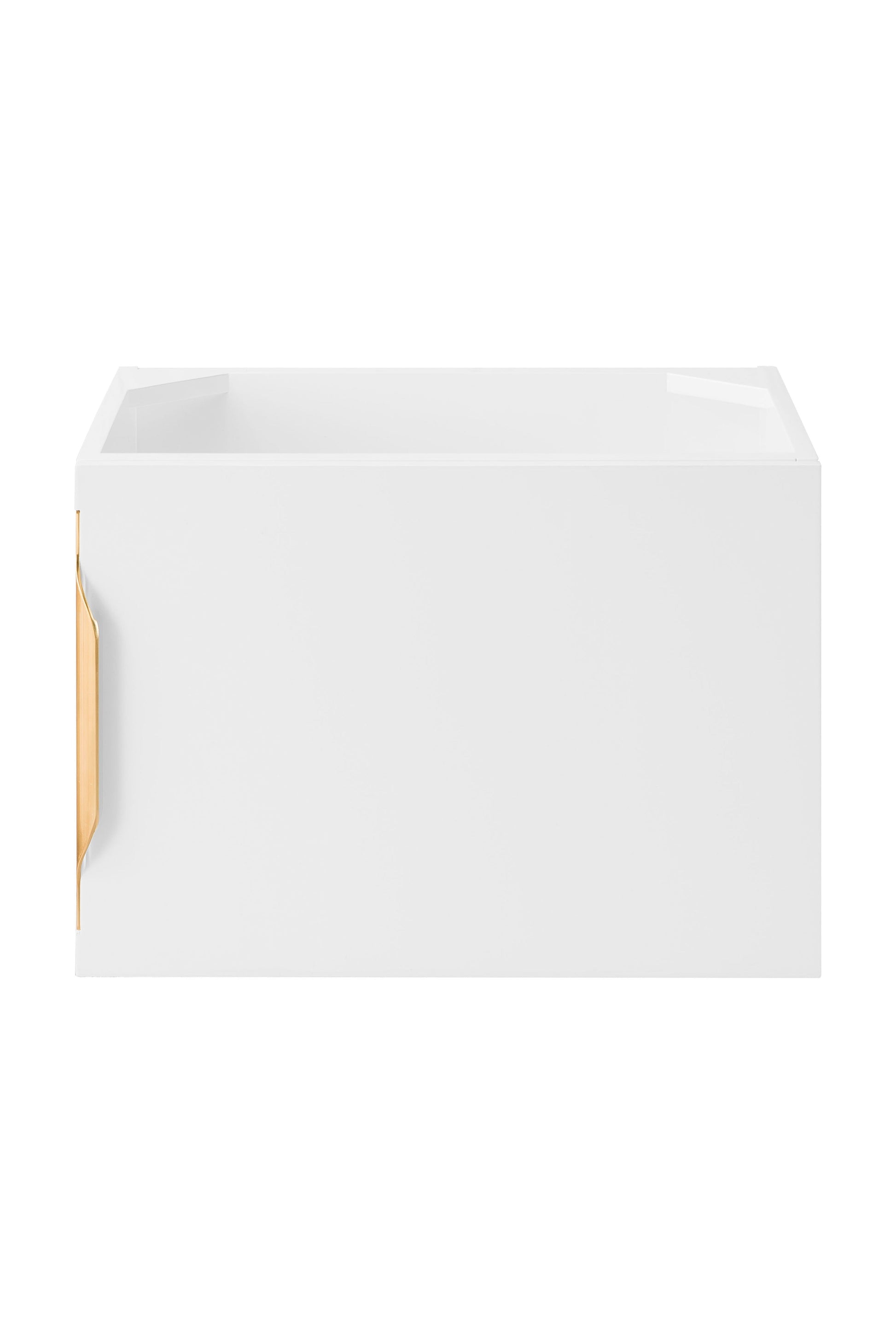 Glossy White / No Countertop