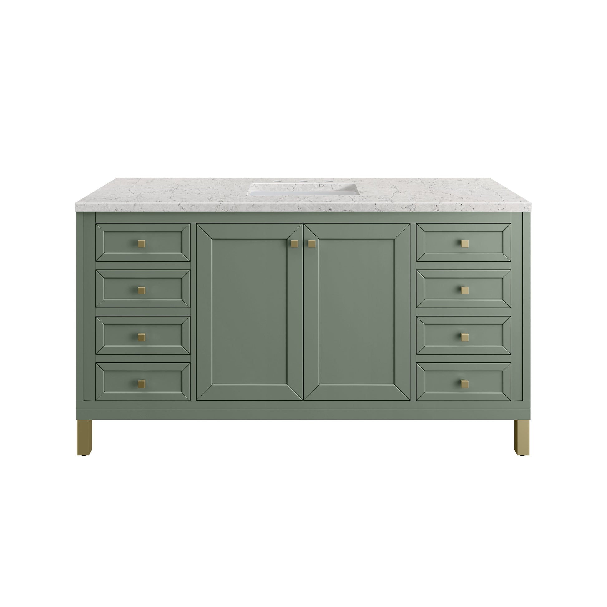 Smokey Celadon / Eternal Jasmine Pearl - 3 Faucet Holes