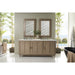 Whitewashed Walnut / Eternal Jasmine Pearl - 3 Faucet Holes