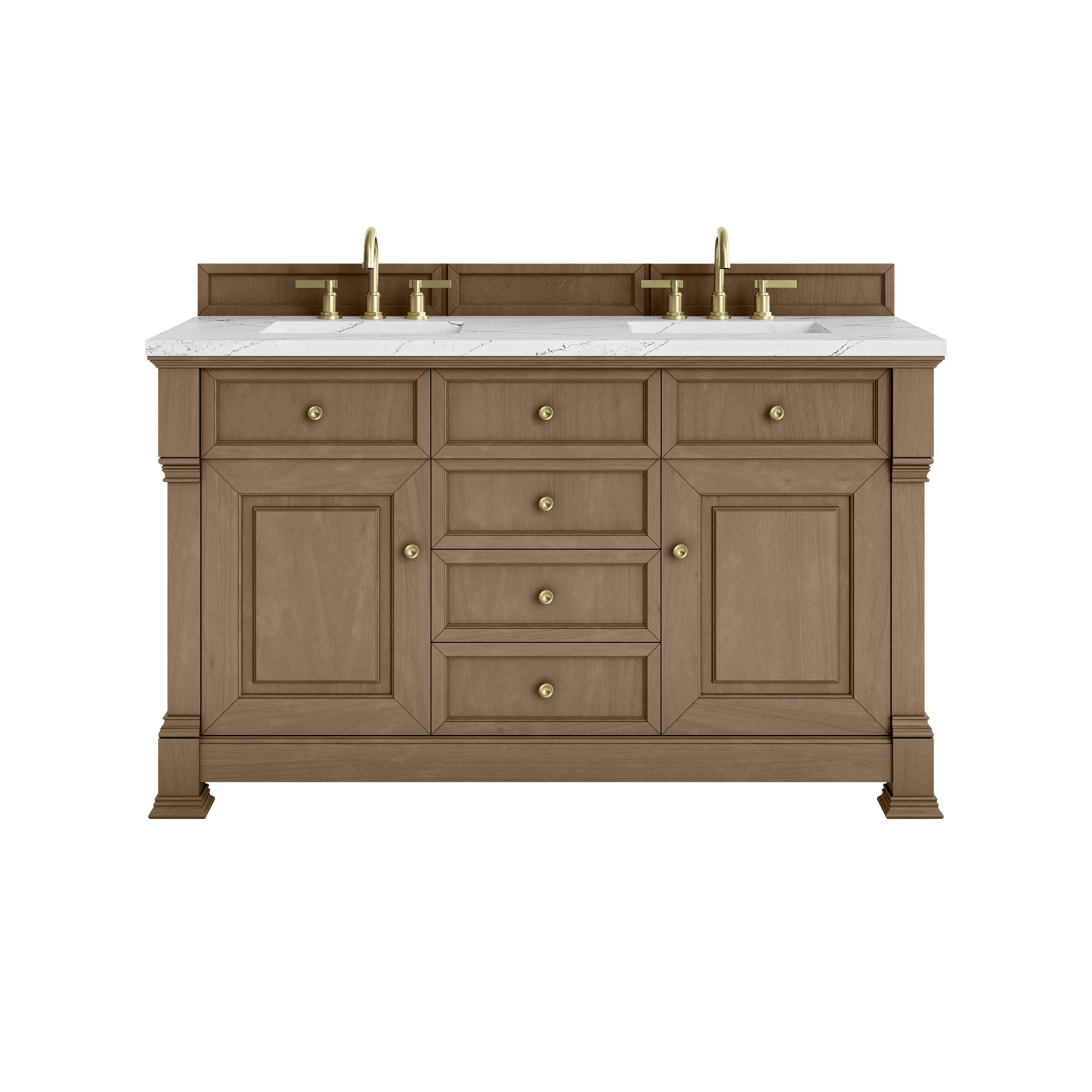 Pecan / Ethereal Noctis - 3 Faucet Holes