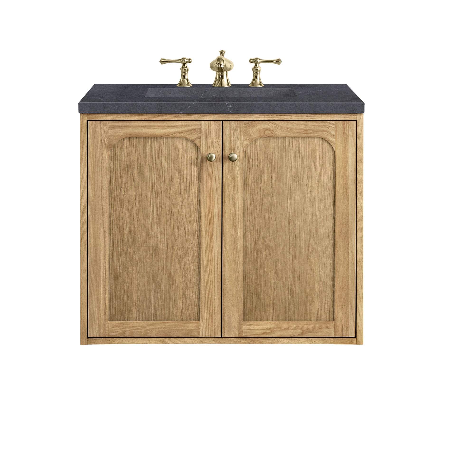 Light Natural Oak / Charcoal Soapstone - 3 Faucet Holes