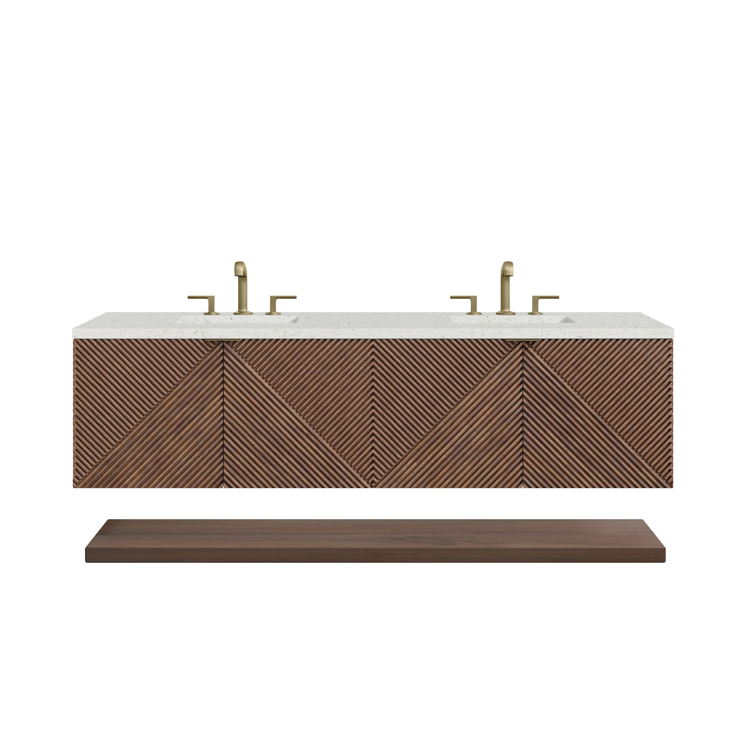 Chestnut / Lime Delight - 3 Faucet Holes
