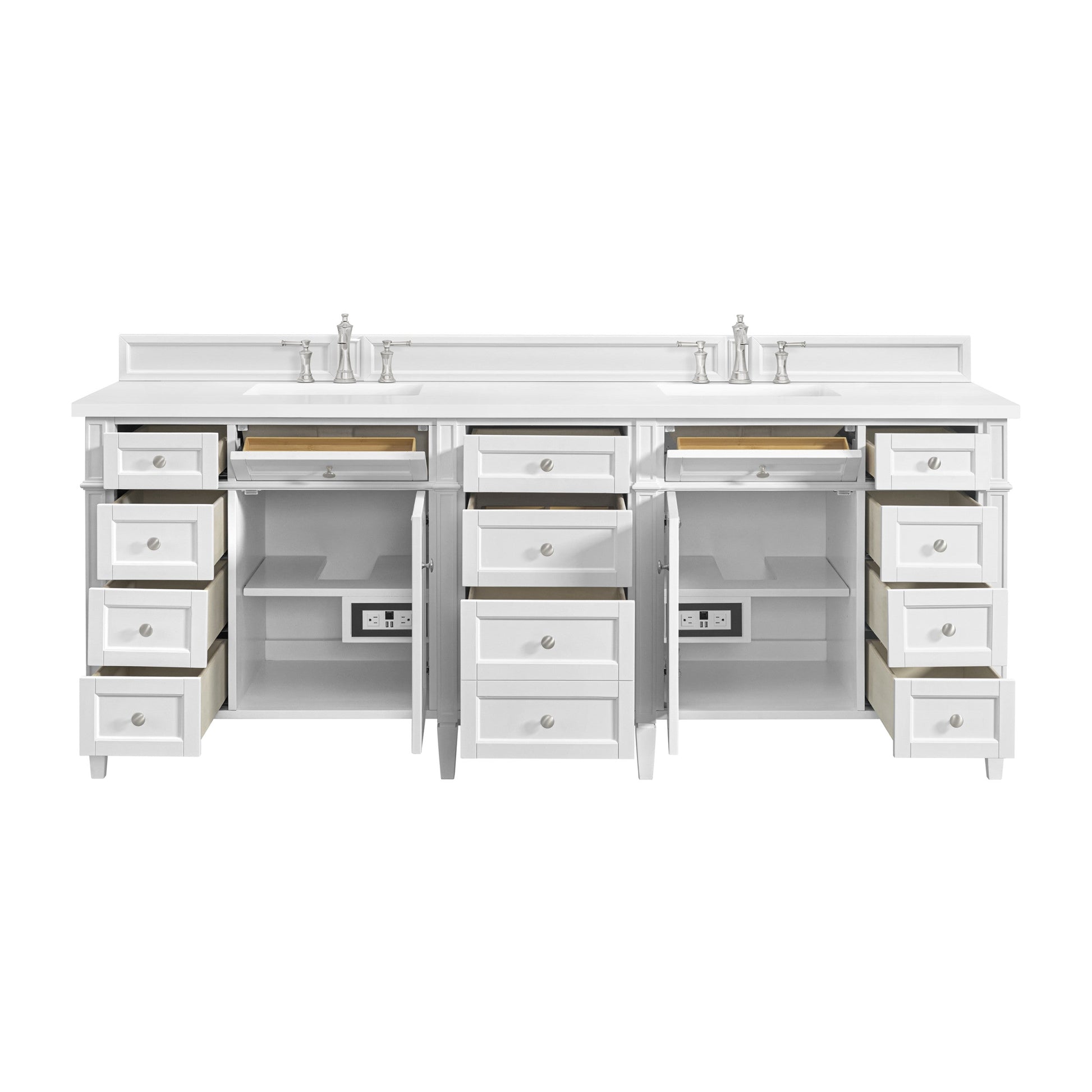 Bright White / White Zeus - 3 Faucet Holes