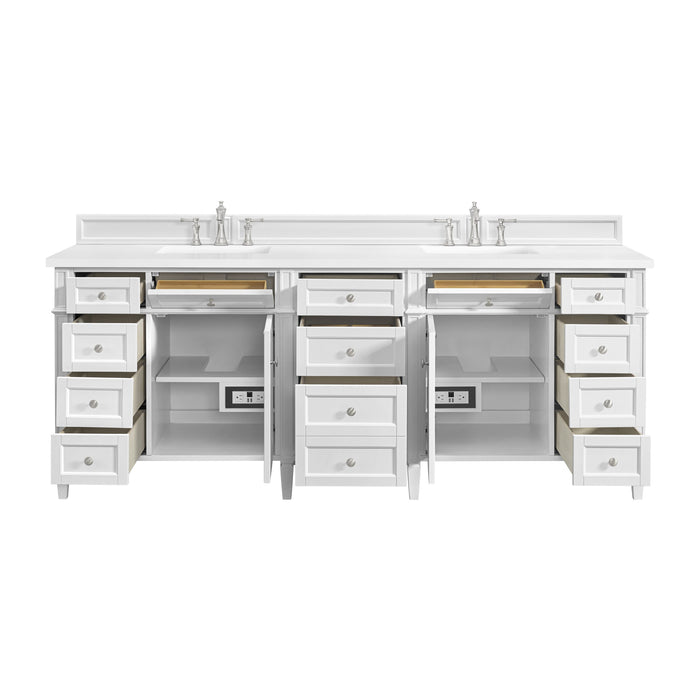 Bright White / White Zeus - 3 Faucet Holes