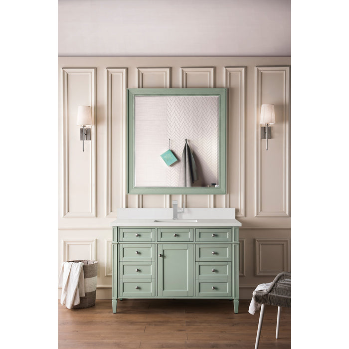 Sage Green / White Zeus - 1 Faucet Hole