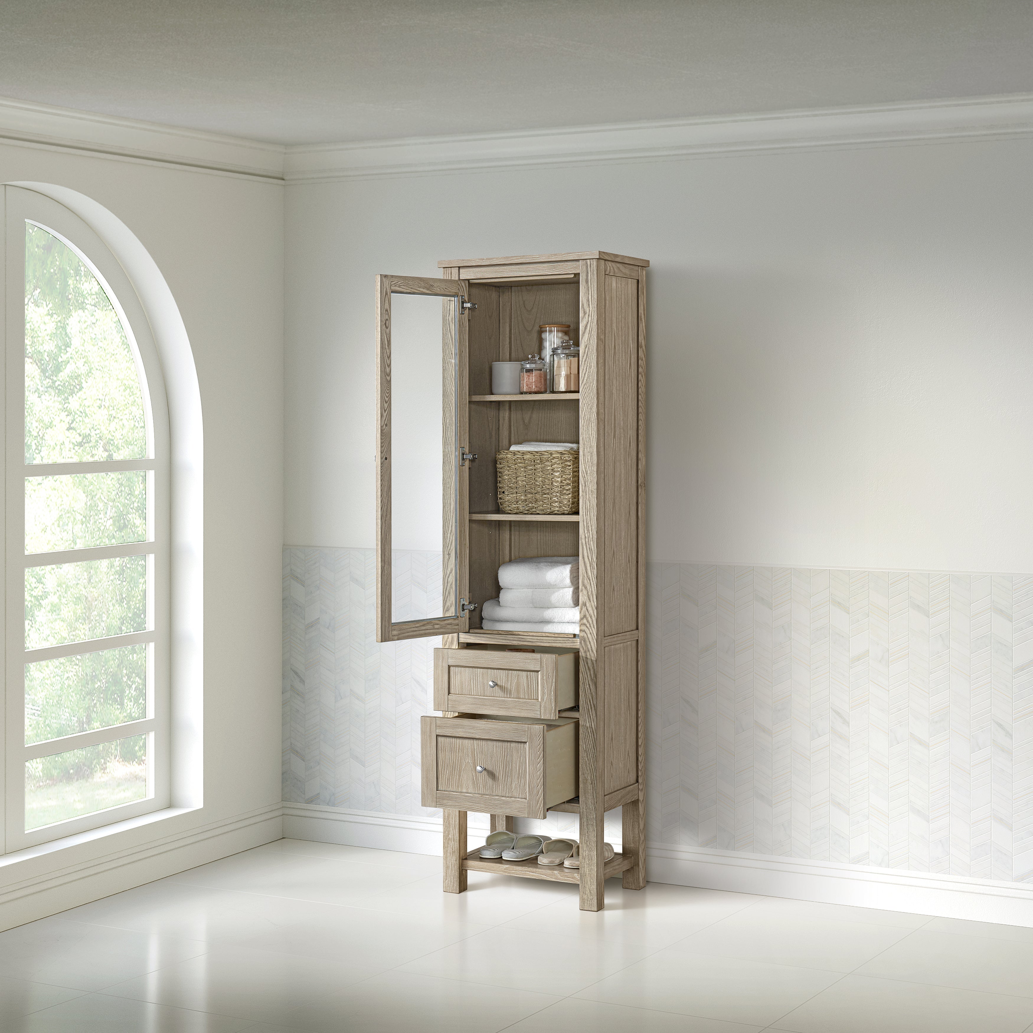 Whitewashed Oak
