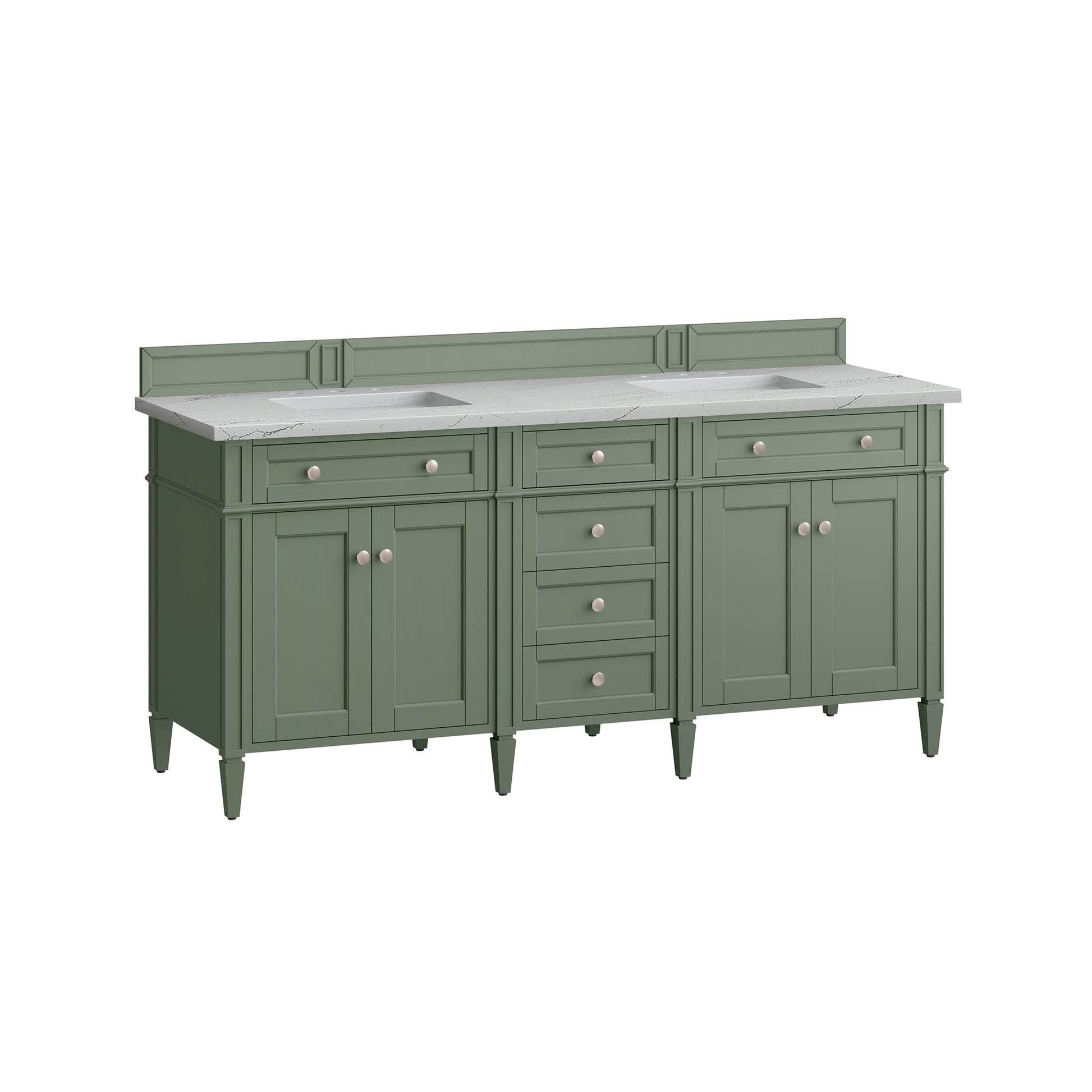 Smokey Celadon / Ethereal Noctis - 3 Faucet Holes