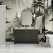 Black Onyx / White Zeus - 1 Faucet Hole