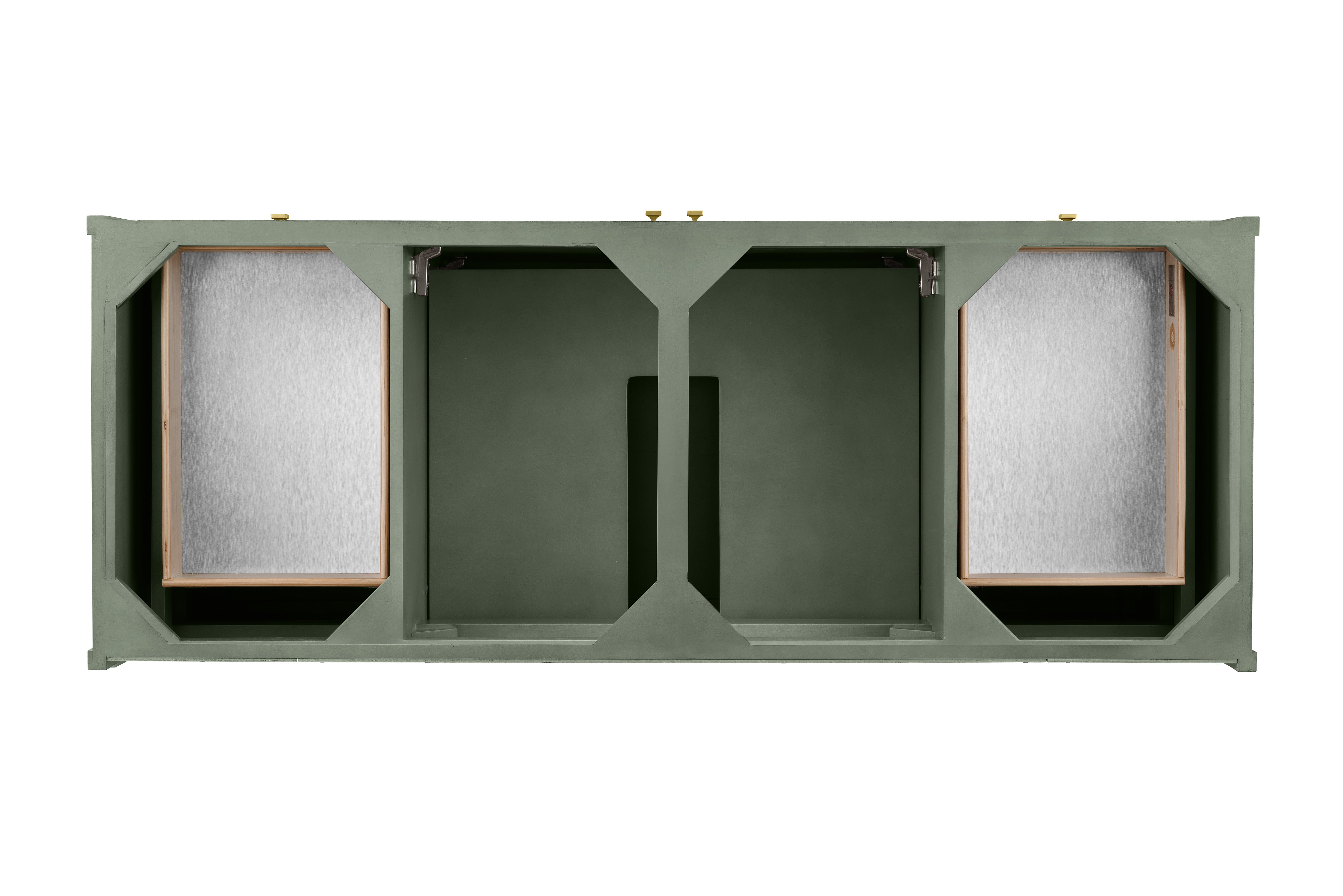 Smokey Celadon / Victorian Silver - 3 Faucet Holes