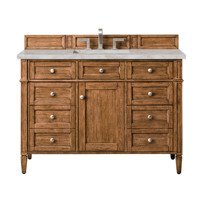 Saddle Brown / Victorian Silver - 3 Faucet Holes