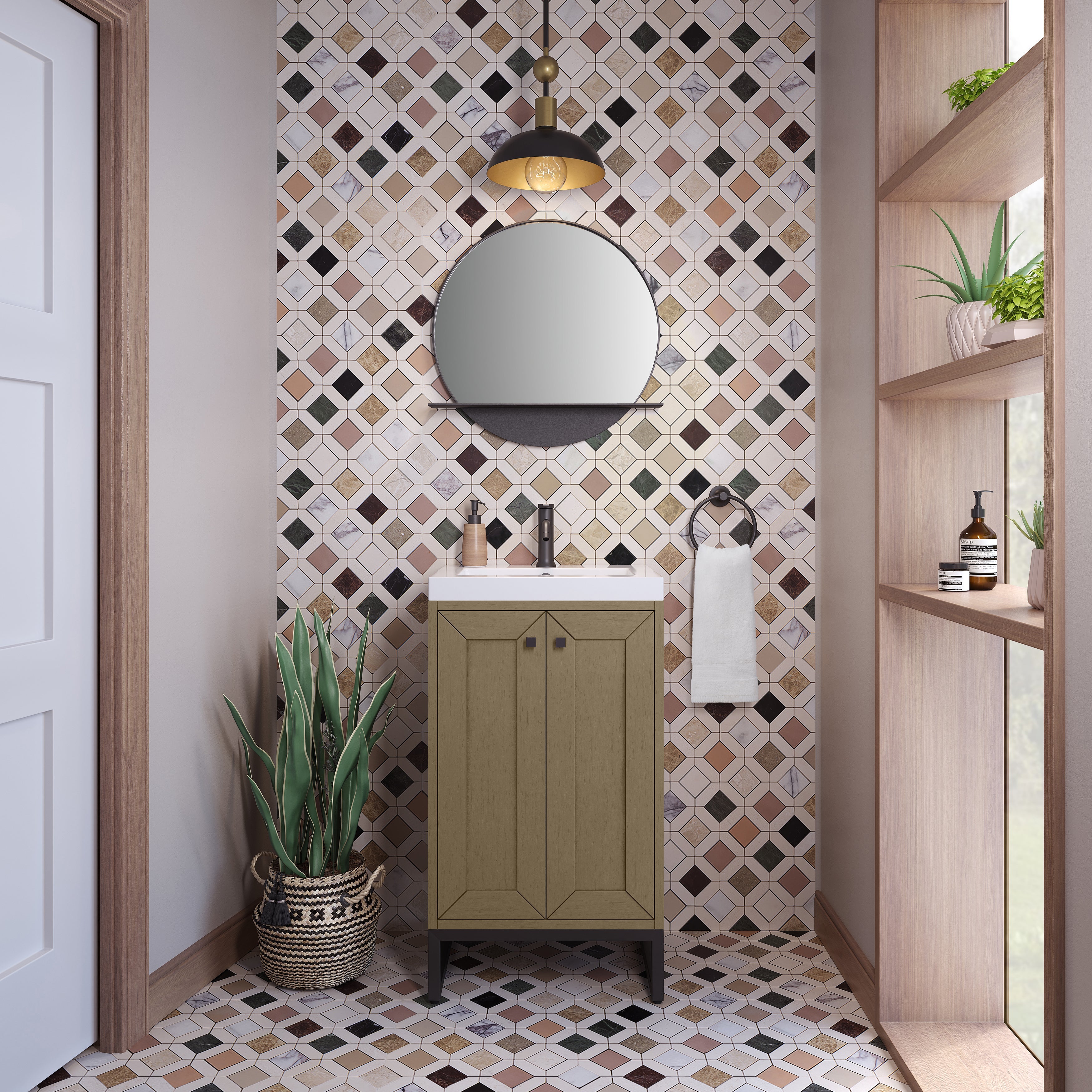 Walnut Whisper / Matte Black