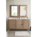 Whitewashed Walnut / Eternal Jasmine Pearl - 3 Faucet Holes