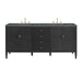 Carbon Oak / Parisien Bleu - 3 Faucet Holes