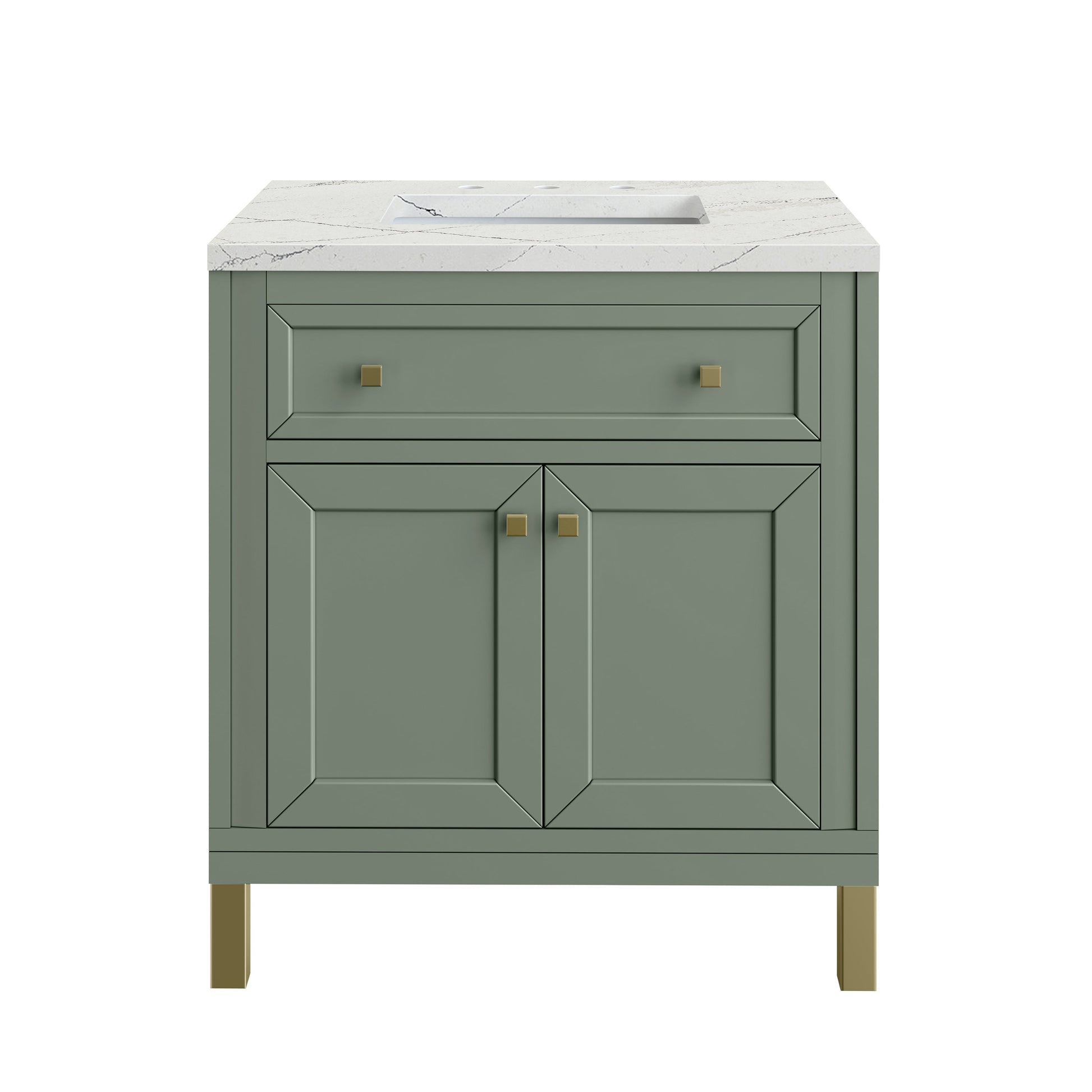 Smokey Celadon / Ethereal Noctis - 3 Faucet Holes