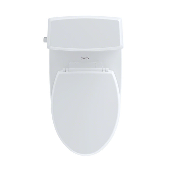 Toto Connelly Two Piece Elongated Dual Max 1.28 and 0.9 GPF Universal Height Toilet with Cefiontect and Right Lever