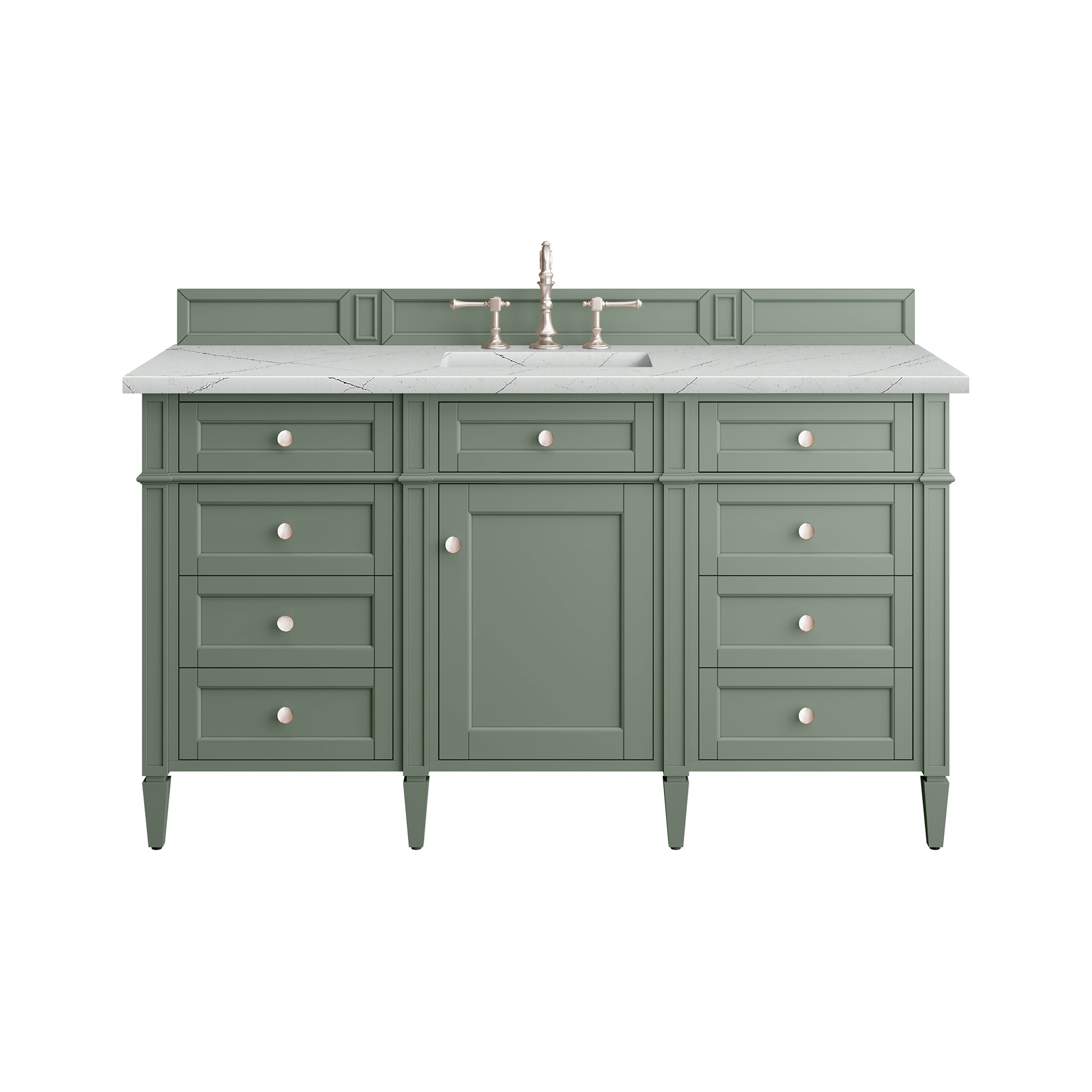 Smokey Celadon / Ethereal Noctis - 3 Faucet Holes