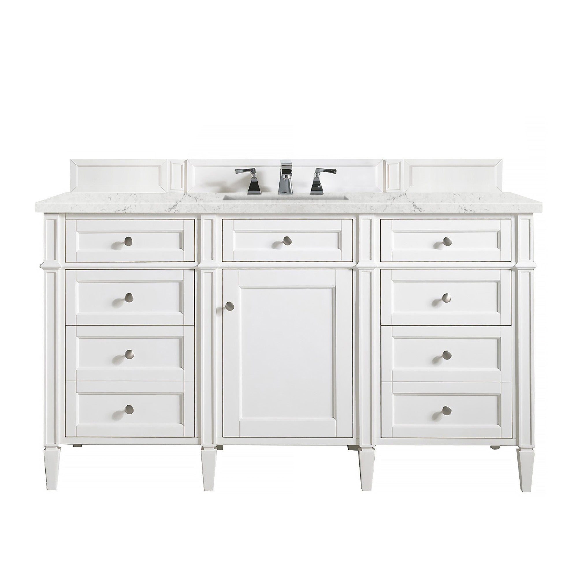 Bright White / Eternal Jasmine Pearl - 3 Faucet Holes