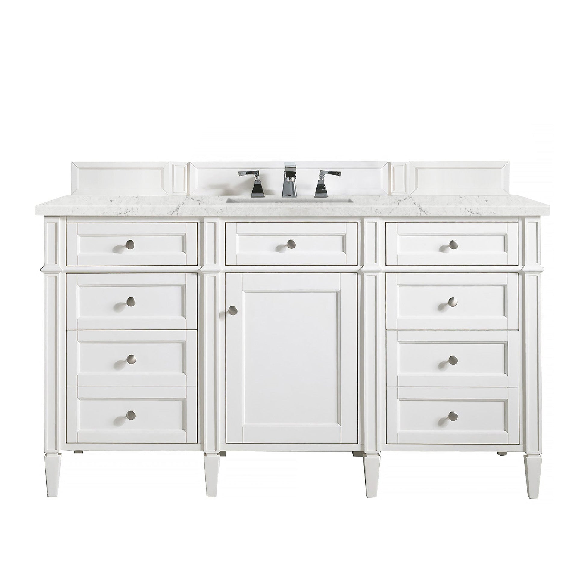 Bright White / Eternal Jasmine Pearl - 3 Faucet Holes