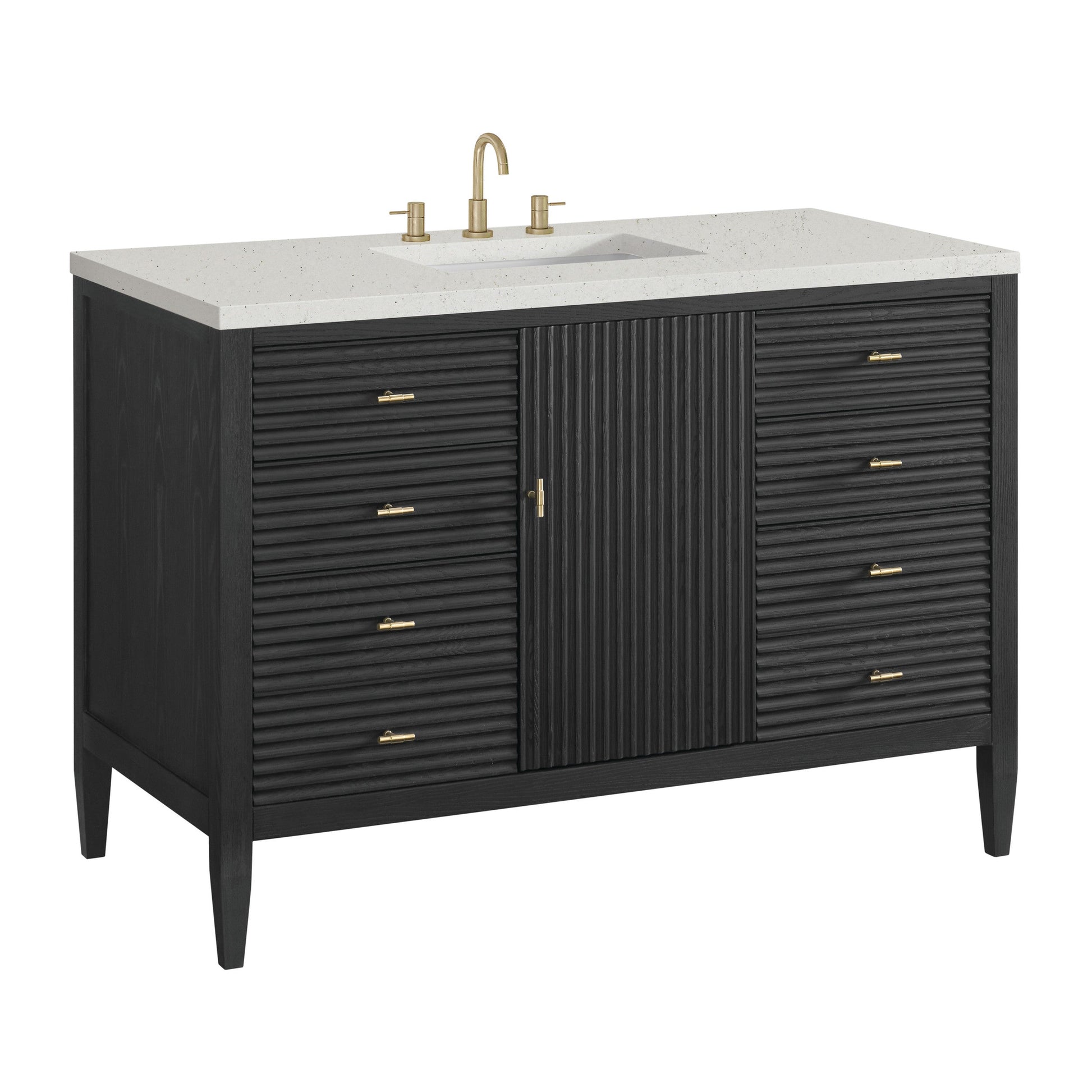 Carbon Oak / Lime Delight - 3 Faucet Holes