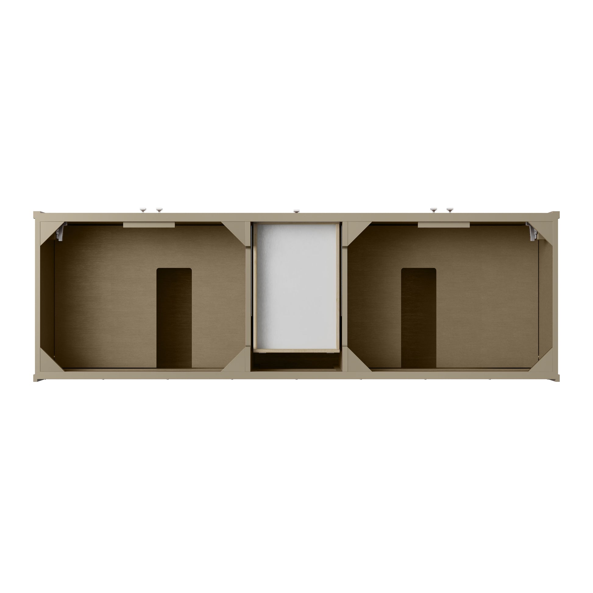 Walnut Whisper / White Zeus - 1 Faucet Hole